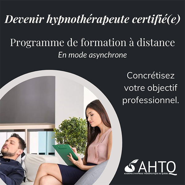 Programme de formation Devenir hypnothérapeute certifié(e)