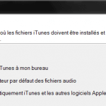Faire d’iTunes le lecteur par défaut des fichiers audio